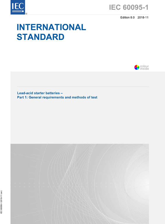 Cover IEC 60095-1:2018